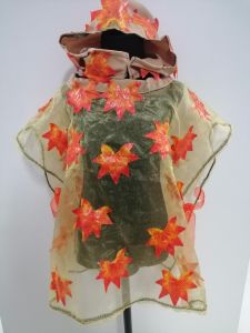 Kids Costumes to Hire - Autumn Poncho & Headpiece - 2pce